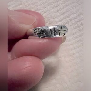 TMA Thailand Sterling LOVE Ring